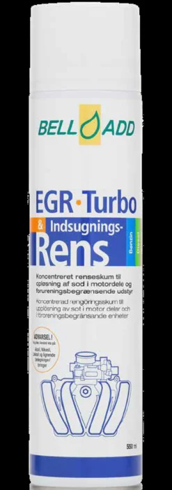 Bell Add EGR Turbo og Indsugningsrens, 550 ml aerosol