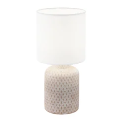 Bellariva bordlampe, creme/hvid - Eglo
