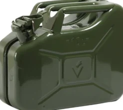 Benzindunk Jerry Can, 10 liter, grøn - Stål