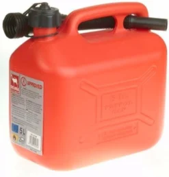 Benzindunk plast rød 5 liter (3830-605)