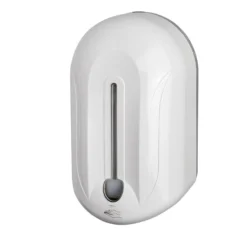 Berøringsfri dispenser til desinfektionsmiddel, 1,1 liter, hvid