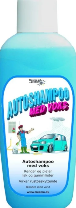 Besma autoshampoo med voks, 1 liter