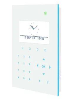 Betjeningspanel Compact med touch EM/Mifare kortlæser og audio, SPCK521