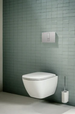 Betjeningsplade LIS AW103, rustfri stål - Laufen