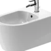 Bidet ME by Starck, væg, 57 cm, hvid, Wondergliss