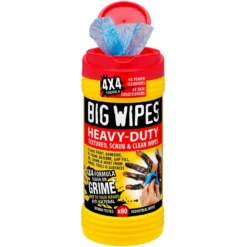 Big Wipes HEAVY-DUTY renseservietter, bøtte med 80 stk