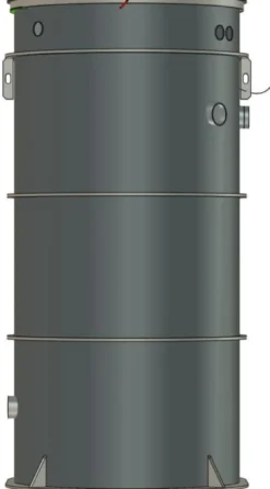 Biokube Venus Deep 1850 minirenseanlæg, 1180 x 2200 mm, 5PE, SO