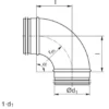 Bøjning Safe BU 90gr 250mm presset, galvaniseret stål