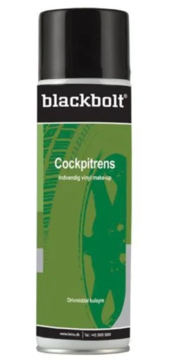 blackbolt cockpitrens, indvendig, 500 ml