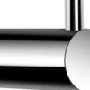 Blank krom håndklædekrog med tap 2 stk