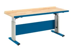 Blika ergo værkstedsbord VBB-2.15, 300 kg, RAL 5017