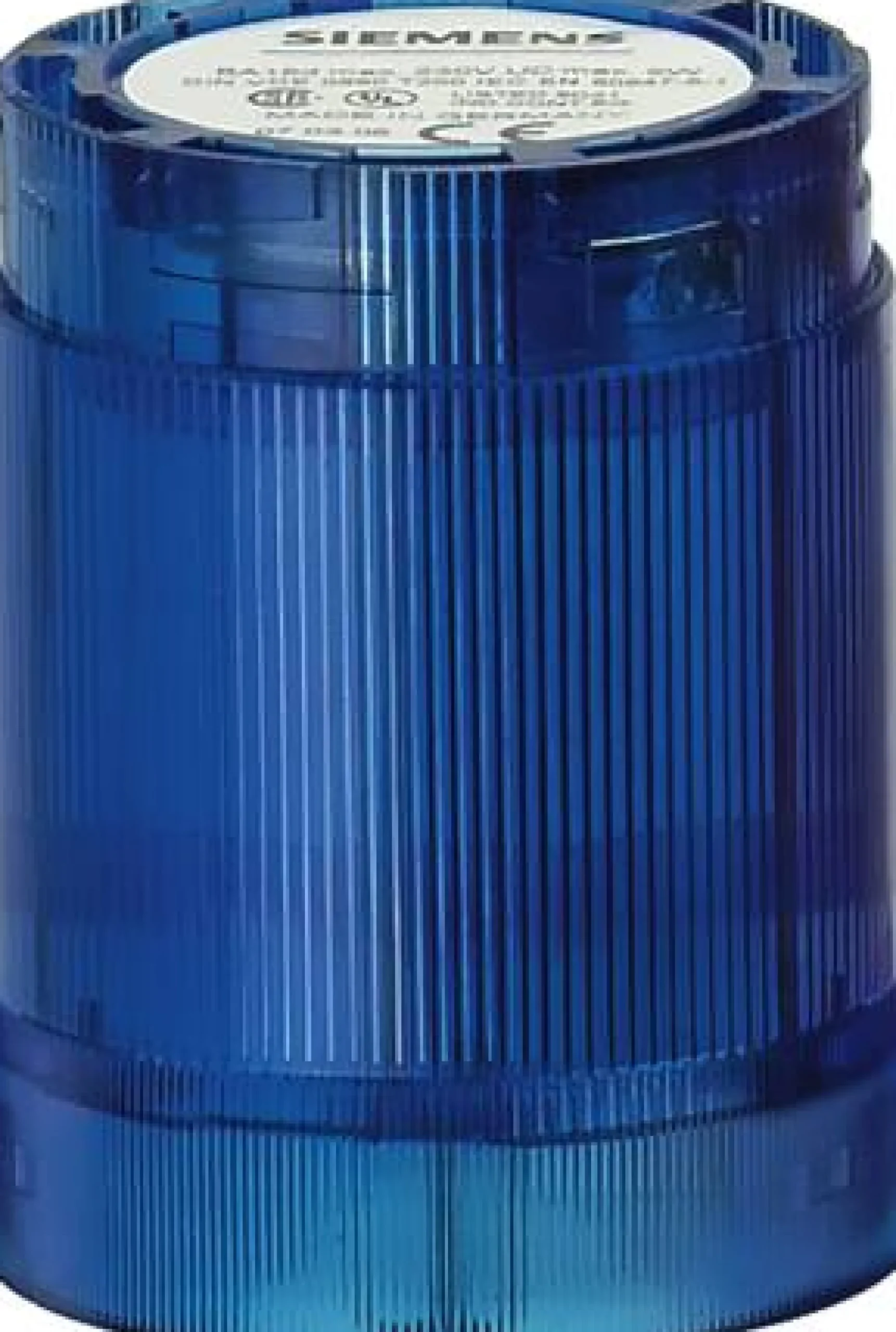 Blinkelemente, 24V UC, blå, diameter 50 mm