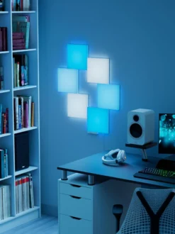 Blocks Smart LED-lyspaneler startpakke, 6 squares - Nanoleaf