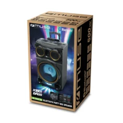 Bluetooth festhøjttaler, Party Speaker Muse M-1938 DJ Trolly FM USB 500W (udgået)