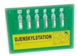 Boisen Safety – Tavle med øjenskylflasker