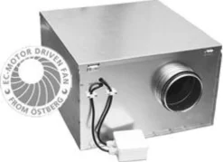 Boksventilator IRB 125B1 med EC motor, 230V - Lindab