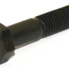 Bolt, ISO 4014 / DIN 931, 8.8, M16 x 100 mm, sort