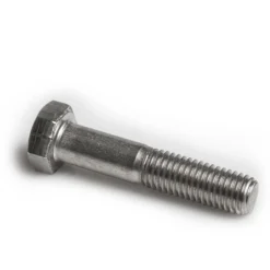 Bolt, M10x80 millimeter, A4-70, DIN 931, udv. 6-kant, gleitmo