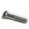 Bolt M10 x 100 mm, A4, 70, DIN 931, 6-kant, Gleitmo