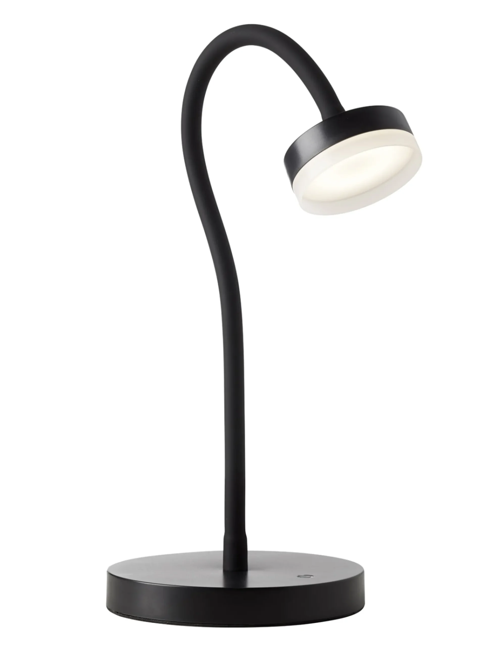 Bordlampe Tulipan, Sort