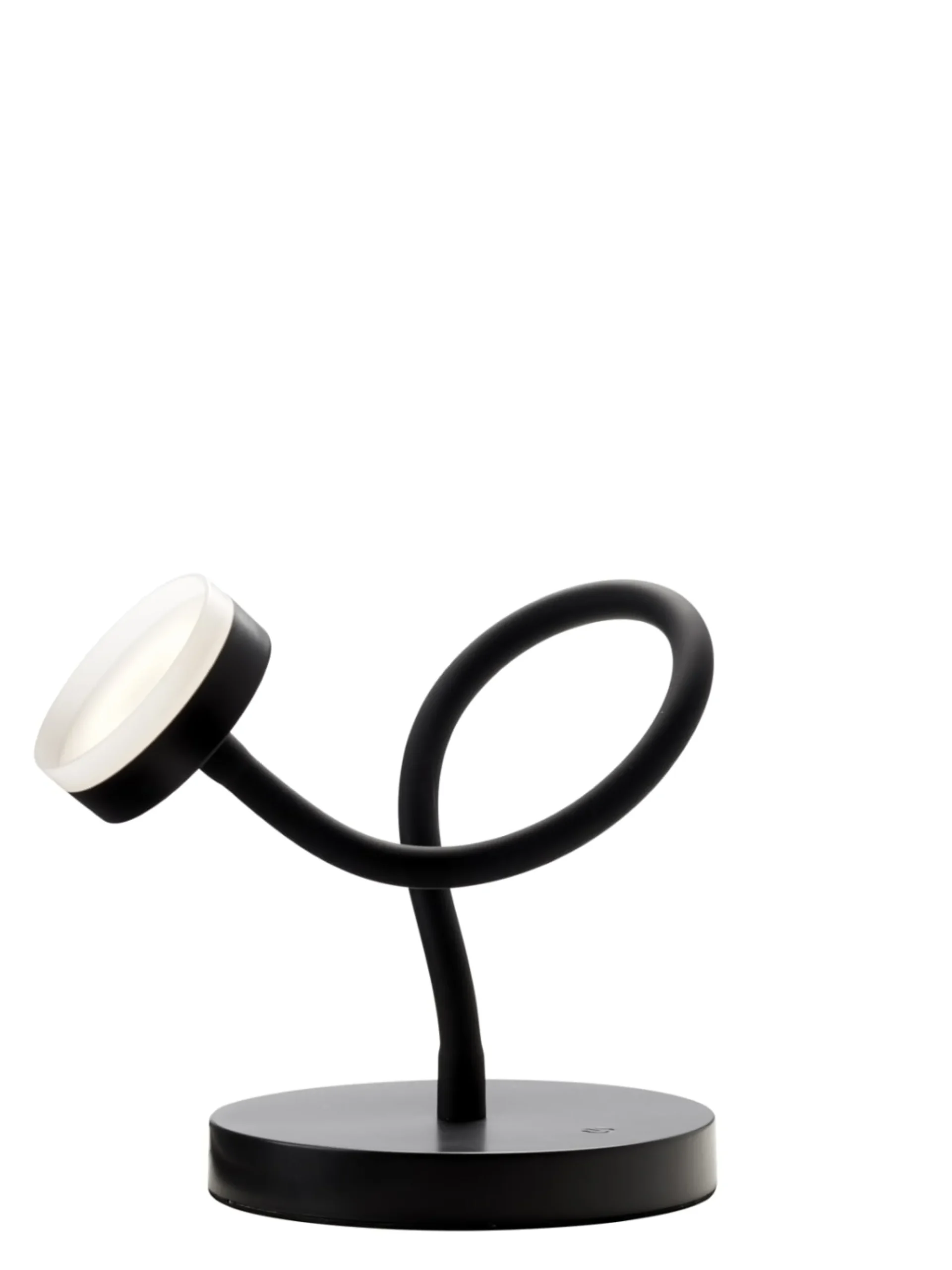 Bordlampe Tulipan, Sort