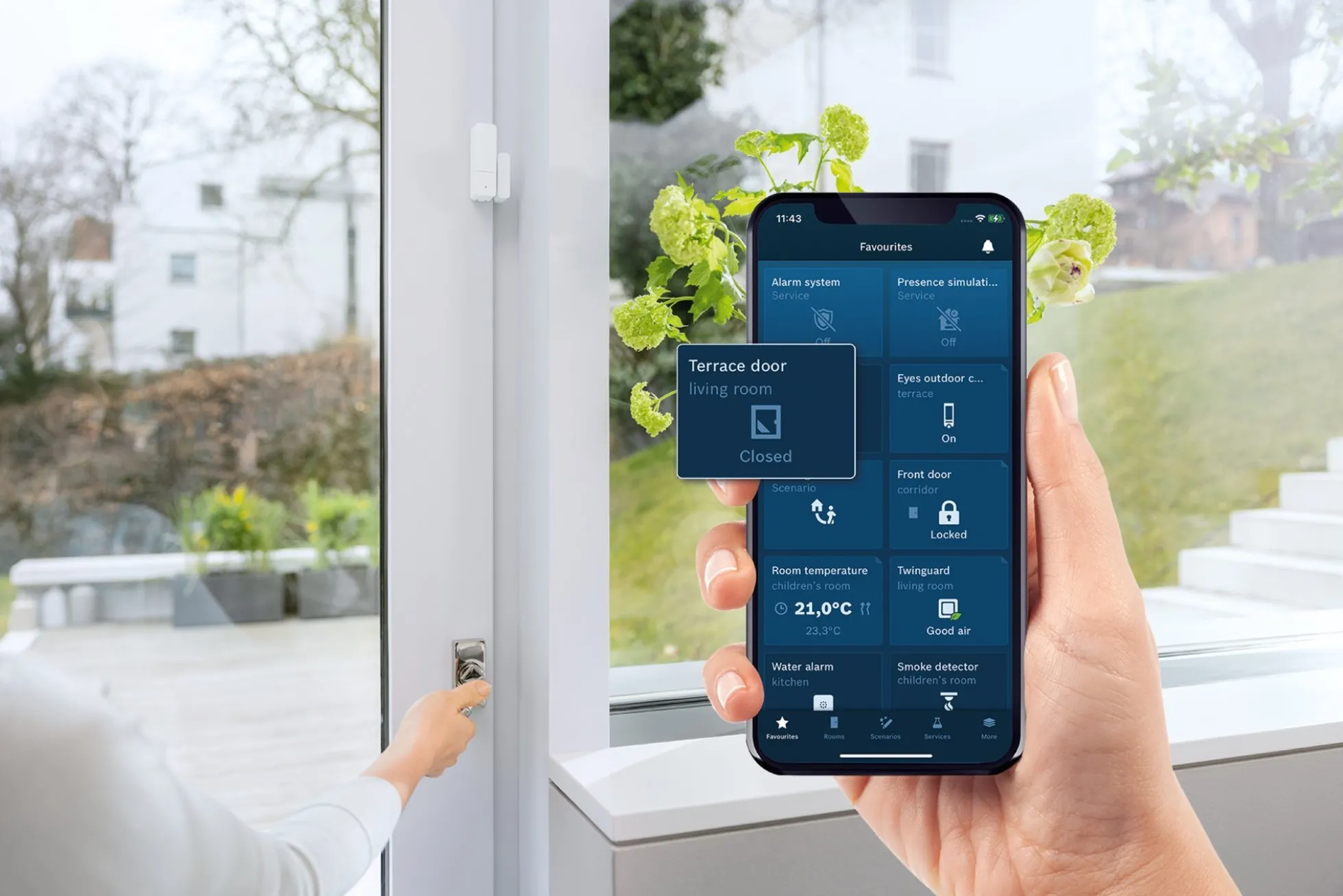 Bosch Smart Home II plus, dør- og vinduessensor