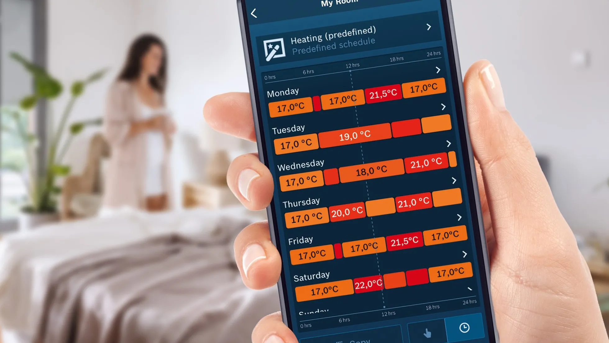 Bosch Smart Home II radiatortermostat, Matter