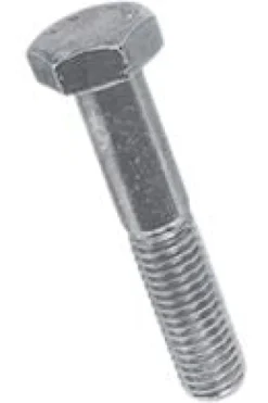 Bossard bolt m16x60, varmgalvaniseret, din 931, 6kt delgevind stål 8.8 - pakke med 25 stk