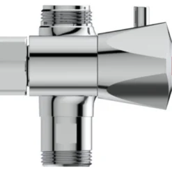 Børma Standard – Kar/brusearmatur uden termostat og afgang op og ned, krom