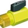 Broen BALLOFIX® Gas kuglehane til gas 3/4" med håndtag muffe-nippel