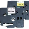 Brother P-Touch TZE251 tape Sort/hvid