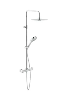 Brusesystem Upcity med telestang, krom