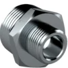 Brystnippel messing forkromet 12" x 38"