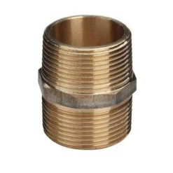 Brystnippel, 1/2" Rødgods Silicium Bronze - Viega