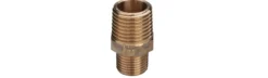 Brystnippel, 1" x 3/4", rødgods silicium bronze - Viega
