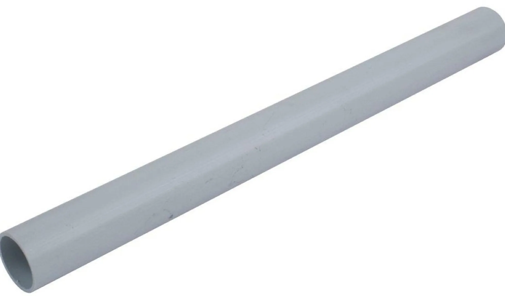 Bøsningsrør, 61 mm, 300 mm, grå