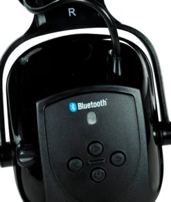 BT2 Comfort høreværn med Bluetooth og elektronisk medhør, sort