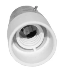 B22 til E14 adapter, 230V, 45mm x Ø28mm