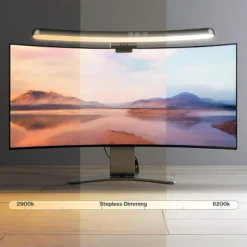 Buet monitor skærmlys CCT, 40cm bred, til PC skærm, med touch styring