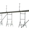 Bukkestillads, 15m, komplet, arbejdshøjde 4,9m