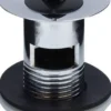 Bundventil 1.1/4" med prop og overløb