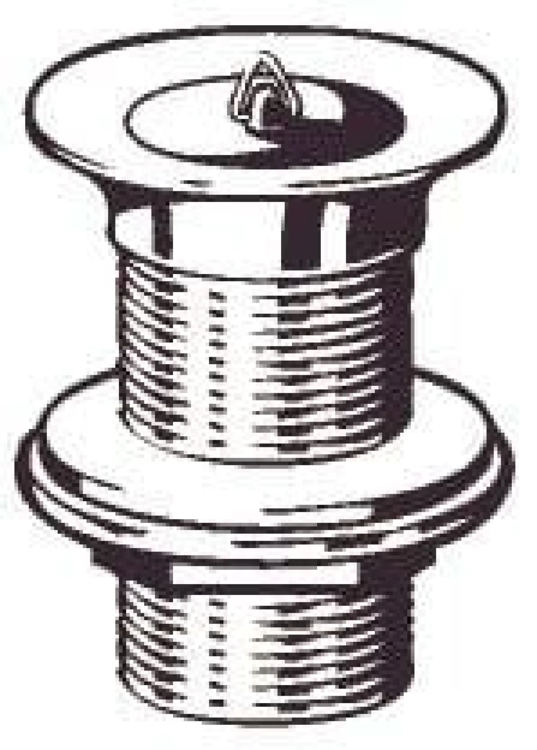 Bundventil 1¼", med prop, uden overløb, krom