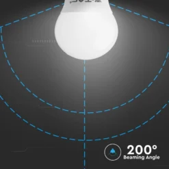 B22 5,5W LED pære - G45, Samsung LED chip, varm kulør