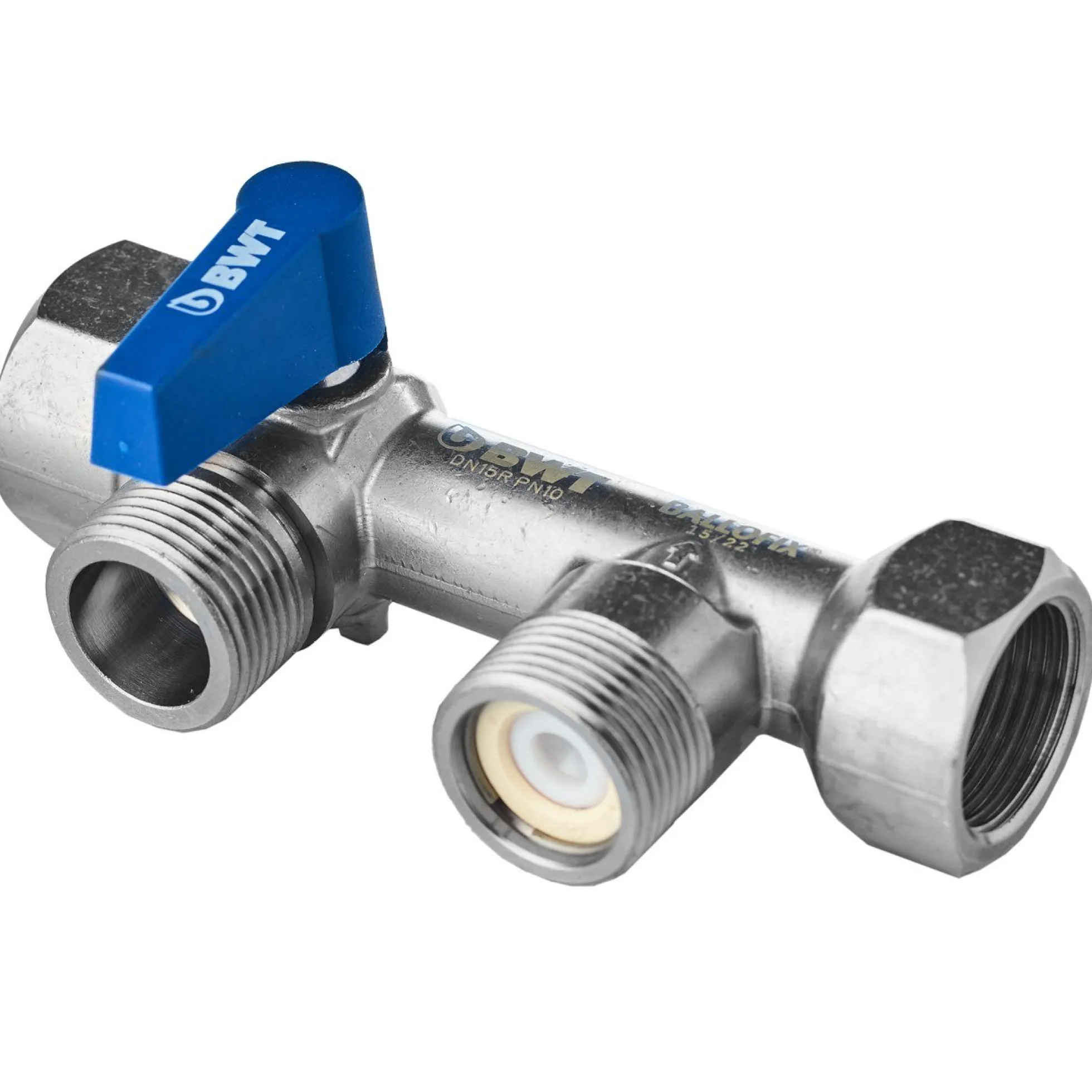 BWT Multiblok 3/4" Ventil med indbygget bypass, kontraventiler