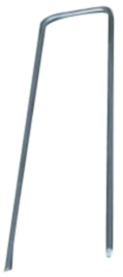 Byggros Jordspyd, U-formet, 150 x 25 x 3 mm, galvaniseret stål