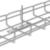 Cablofil Centerbæring SAS-E, el-galvaniseret, til gitterbakke CF 54/100