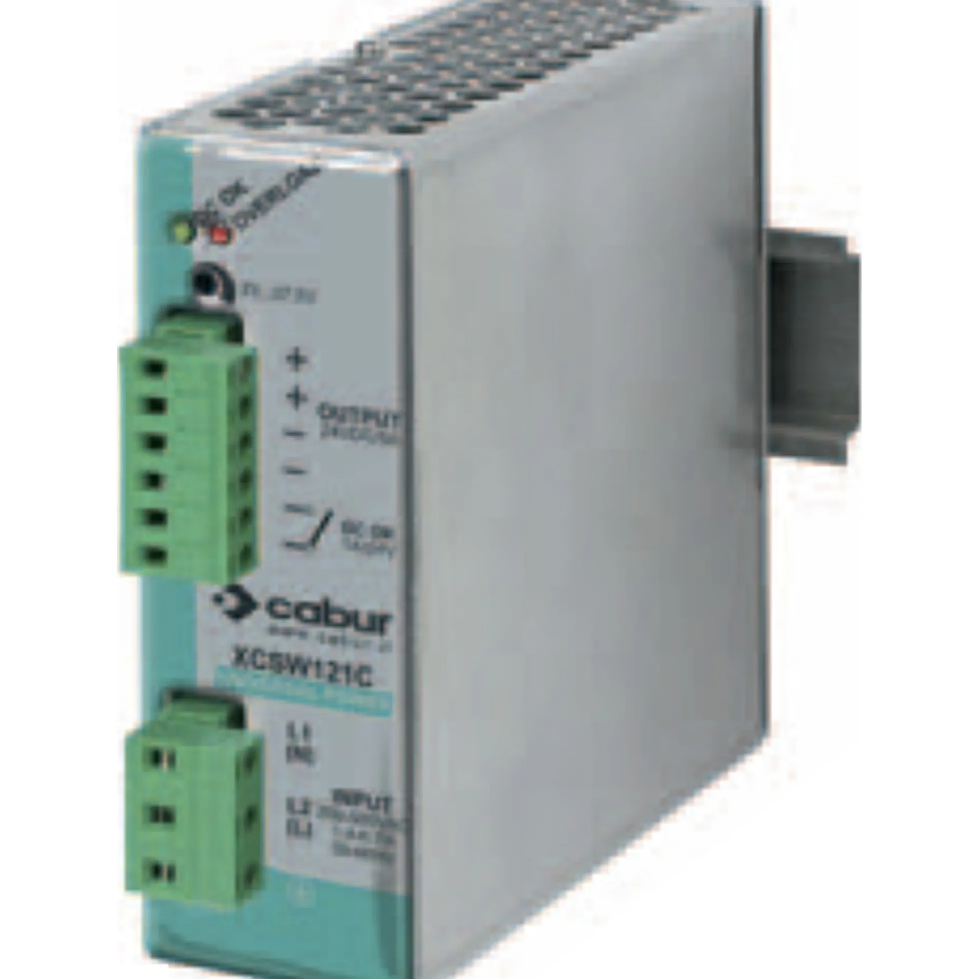 Cabur strømforsyning, 24VDC 5A, 187-550VAC, CSW121C