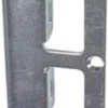 Carl F slutblik til modullåse, el-forzinket, 90 x 46 mm