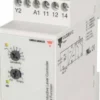 Carlo Gavazzi – Niveaurelæ/forstærkerrelæ for konduktiv sensor, 24Vac/dc (CLD2EA1CM24)
