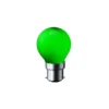 CARNI LED pære, B22, 1,8W, grøn